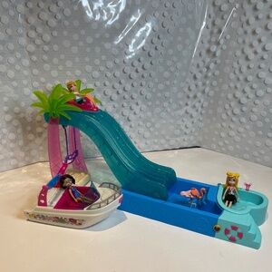 Polly Pocket Sunshine Splash 💦Park with Pool Surprise